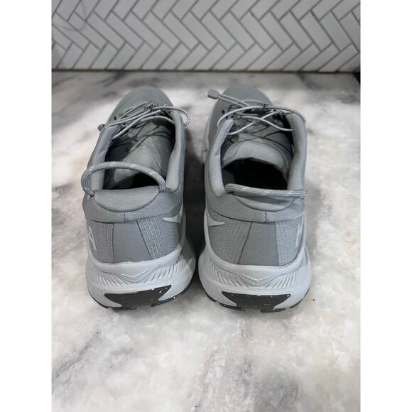 HOKA One One Transport GTX Men’s Size 10.5 Gray Gore-Tex Waterproof Trail Shoes - Picture 9 of 16